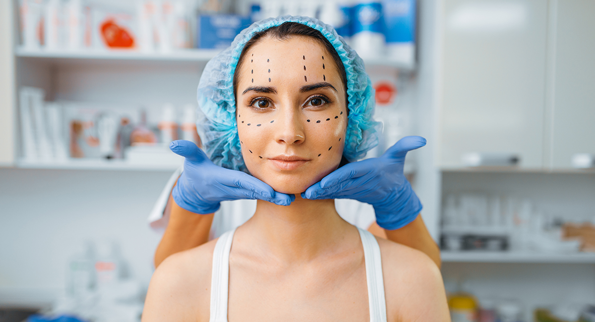 Rejuvenating facial treatment